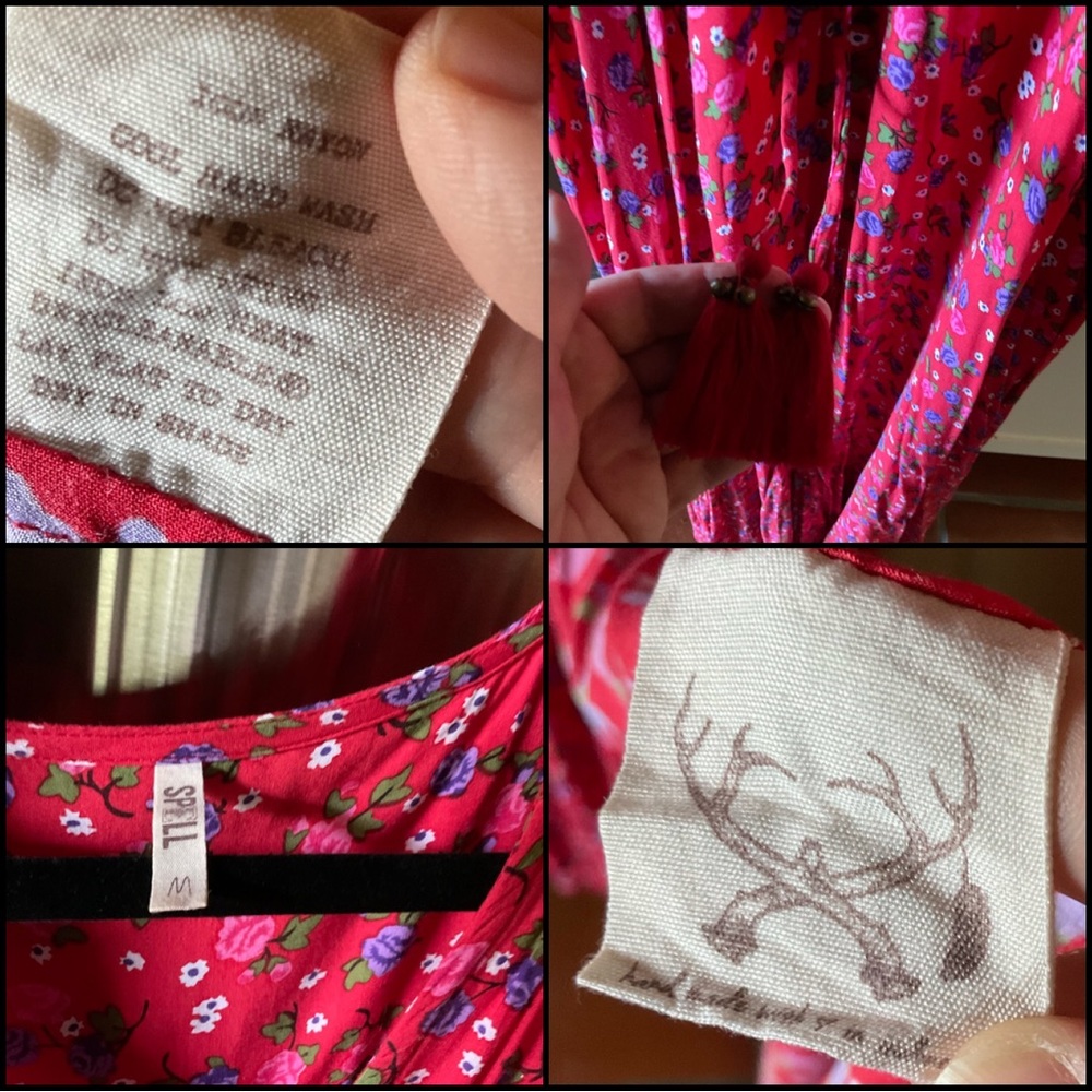 Spell Rambling Rose Gown - Picture 8 of 11